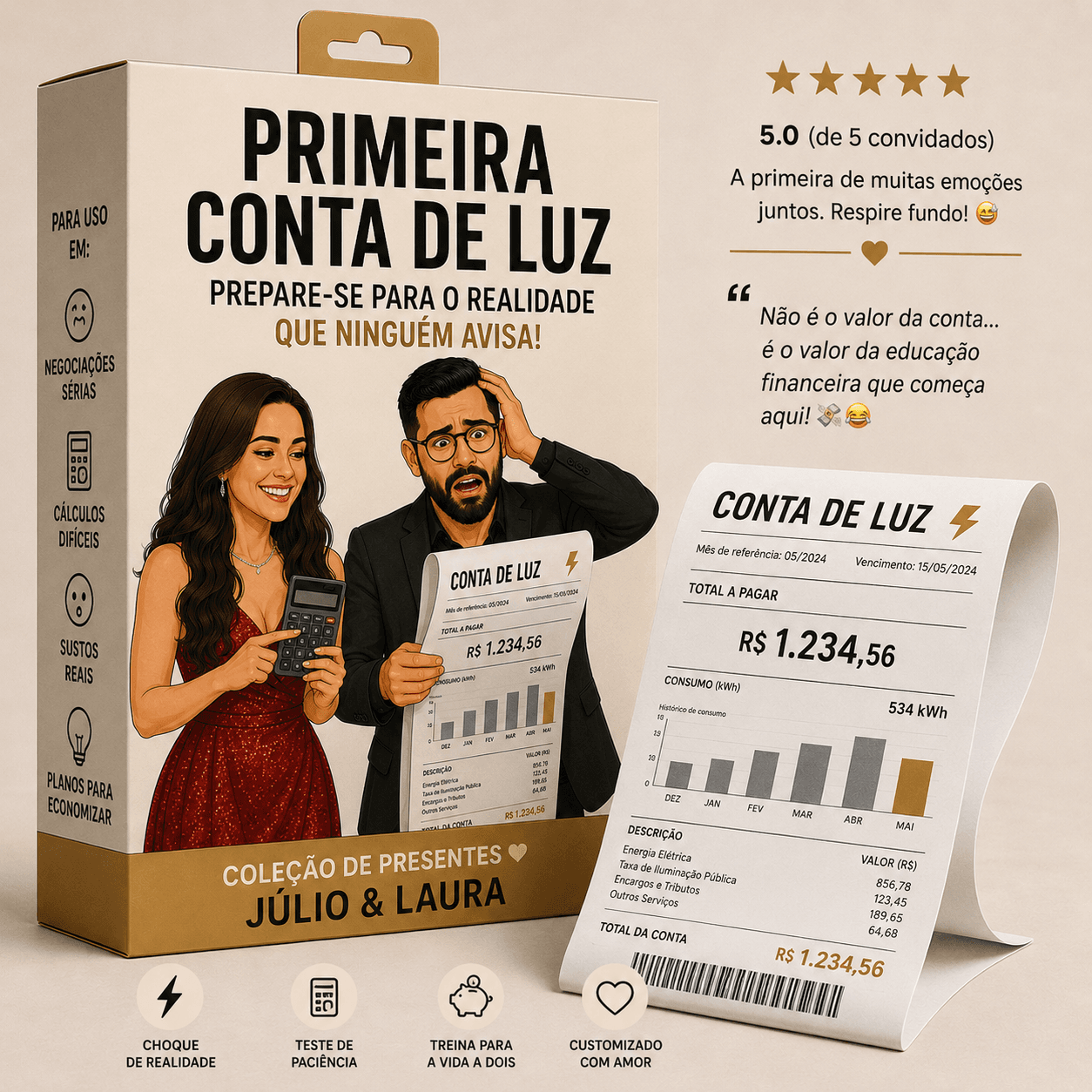💡 Primeira Conta de Luz