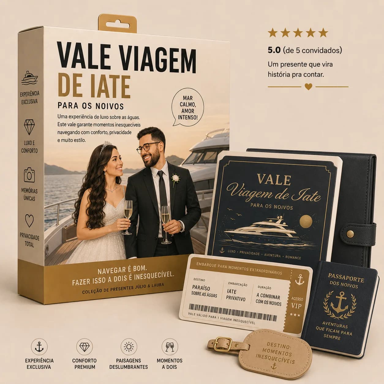VALE UM VIAGEM DE IATE