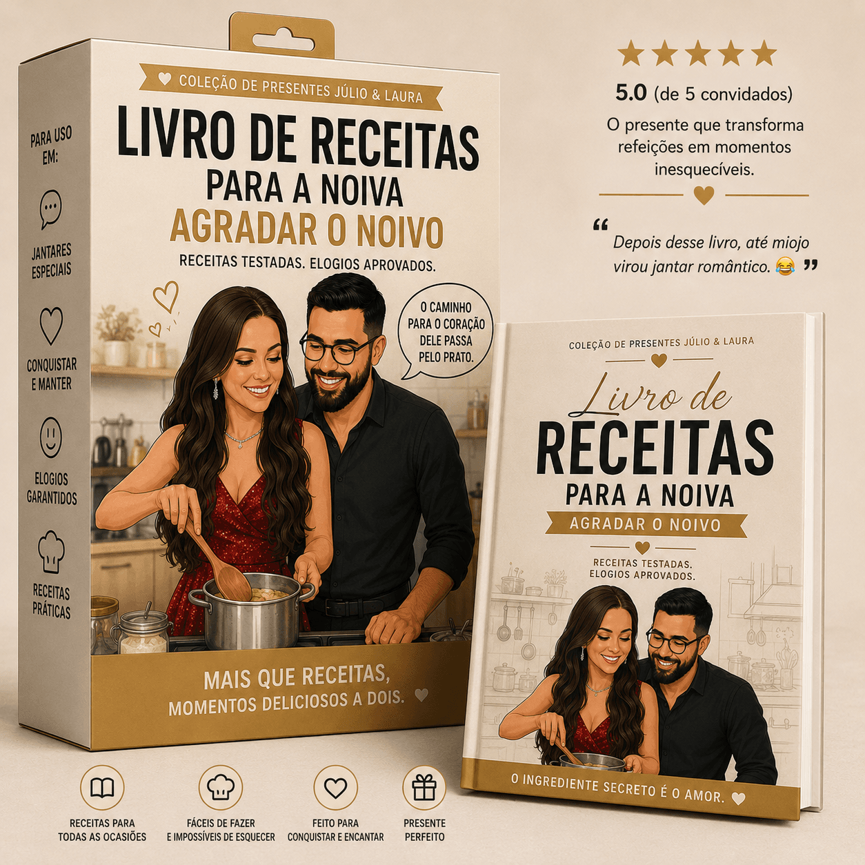 📖 Livro de Receitas da Noiva