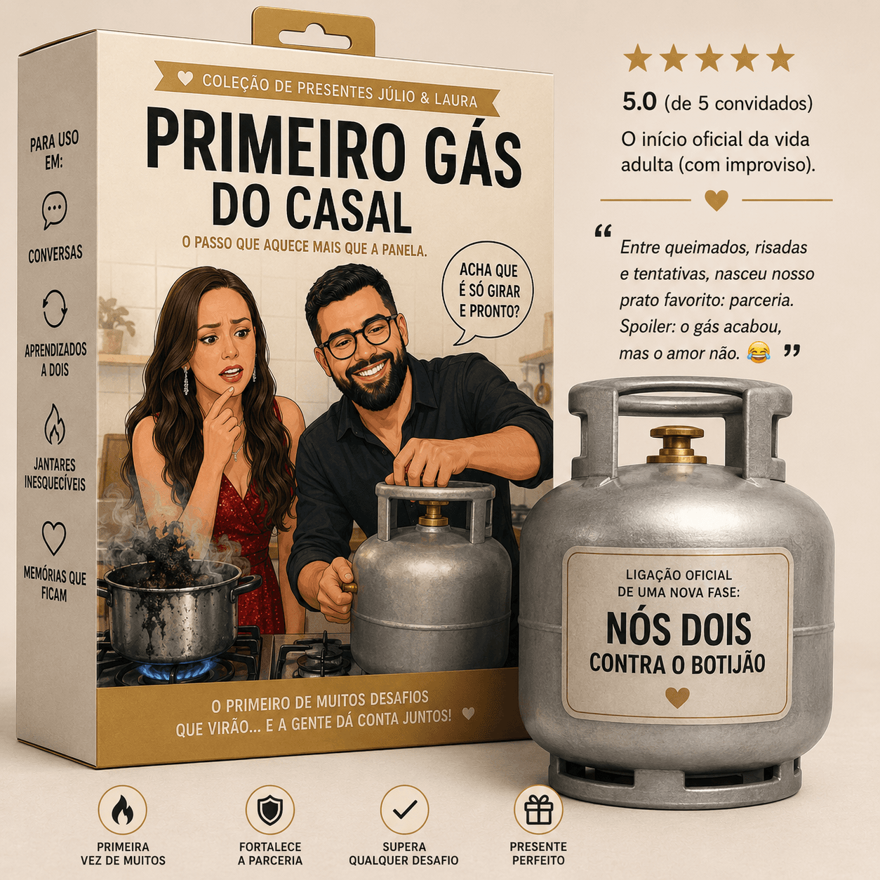 🔥 Botijão da Primeira Chama